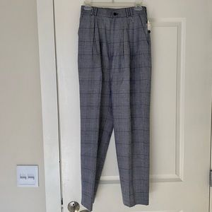 Vintage Plaid Trousers still with tags!